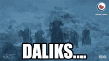 daliks game of thrones white walkers fryslan friesland