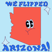 We Flipped Arizona Blue Az GIF - We Flipped Arizona Blue Arizona Az GIFs