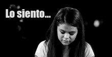 Lo Siento GIF - Selena Gomez Crying Sad GIFs