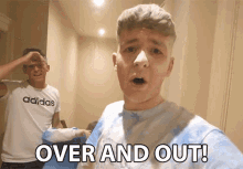 Over And Out Adam Beales GIF - Over And Out Adam Beales Were Out GIFs