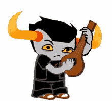 homestuck tavros guitar play parody