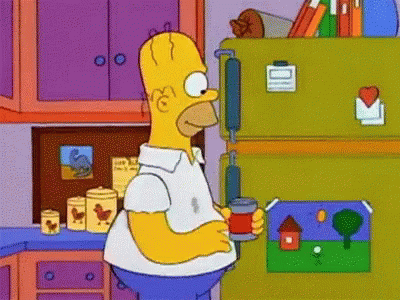April Fools Simpsons GIF - April Fools Simpsons Duff - Discover & Share GIFs