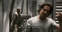 No More Mister Nice Gaius - Battlestar Galactica GIF - Battlestar Galactica James Callis Gaius Baltar GIFs