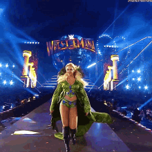 charlotte flair entrance wwe wrestle mania wrestling charlotte flair entrance wwe wrestle mania wrestling
