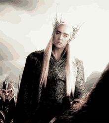 lord of the rings thranduil king of the elves of the wood king of the woodland realm botfa