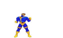 cyclops marvel capcom super heroes xmen