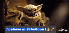 Safemoon Baby Yoda GIF - Safemoon Baby Yoda Preach It GIFs