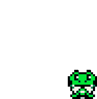 Froggit Pixel Art Sticker - Froggit Pixel Art Stickers