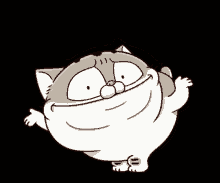 Ami Fat Cat Fgcat GIF - Ami Fat Cat Fgcat Shrug GIFs
