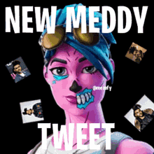 meddy tweet colorful tweet mezefy