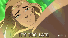 Its Too Late Shera GIF - Its Too Late Shera Shera And The Princesses Of Power GIFs
