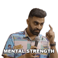 Mental Strength Rahul Dua Sticker - Mental Strength Rahul Dua Strong Mentality Stickers
