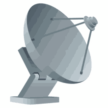 satellite antenna objects joypixels dish antenna television
