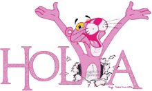 hola pink panther