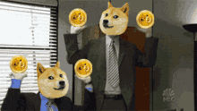 The Office Doge GIF - The Office Doge Dogecoin GIFs