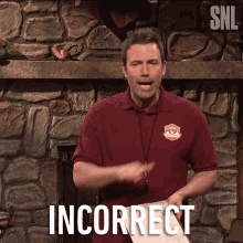 Incorrect Ben Affleck GIF - Incorrect Ben Affleck Saturday Night Live GIFs