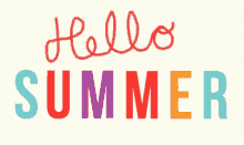 Summer Hello Summer GIF - Summer Hello Summer Rainbow GIFs
