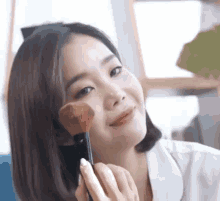 Blush On Makeup GIF - Blush On Makeup Smile GIFs