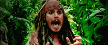 Scream GIF - Pirate Of The Caribbean Adventure Johnny Depp GIFs