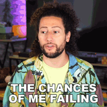 The Chances Of Me Failing Are Much Higher Nicola Foti GIF - The Chances Of Me Failing Are Much Higher Nicola Foti Soundlyawake GIFs