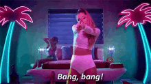 Bang Bang GIF - Ariana Grande Bang Bang Finger Gun GIFs