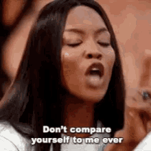 Naomi Campbell Dont Compare Yourself To Me Ever GIF - Naomi Campbell Dont Compare Yourself To Me Ever Mad GIFs
