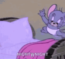 Tom And Jerry Night GIF - Tom And Jerry Night Goodnight GIFs