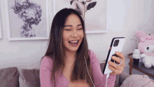 Laughing Chloe Ting GIF - Laughing Chloe Ting Cracking Up GIFs