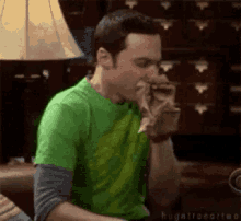 Sheldon Stressed Big Bang Theory GIF - Sheldon Stressed Big Bang Theory Breathe GIFs