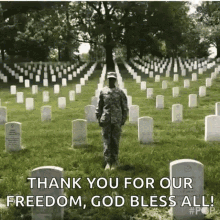military veterans day memorial day soldier thank you for our freedom