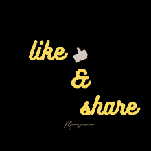 Like Share GIF - Like Share Like And Share GIFs