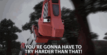 Youre Gonna Have To Try Harder Skya GIF - Youre Gonna Have To Try Harder Skya Dinotrux GIFs