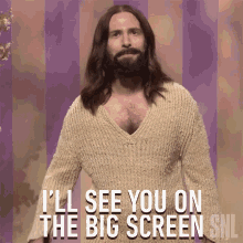 Ill See You On The Big Screen Jared Leto GIF - Ill See You On The Big Screen Jared Leto Saturday Night Live GIFs