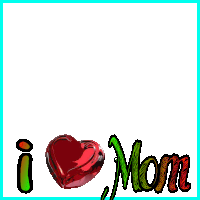 Mom I Love Mom Sticker - Mom I Love Mom Heart Stickers