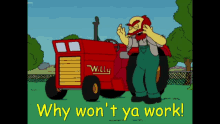 Willie Angry GIF - Willie Angry Simpsons GIFs