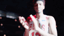 Clapping Tony Bradley GIF - Clapping Tony Bradley Chicago Bulls GIFs