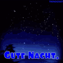 Gute Nacht Good Night GIF - Gute Nacht Good Night Moon GIFs