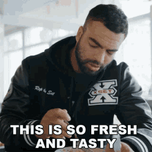 This Is So Fresh And Tasty Kyle Van Noy GIF - This Is So Fresh And Tasty Kyle Van Noy This Is Amazing GIFs