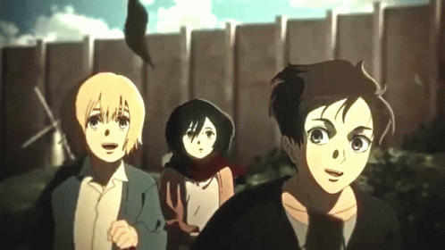 Snk Eren Gif Snk Eren Mikasa Discover Share Gifs
