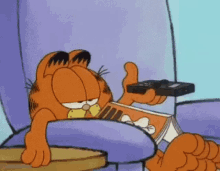 Garfield Nothing On GIF - Garfield Nothing On Bored GIFs