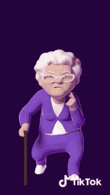 Grandma Friday Nights Alone GIF - Grandma Friday Nights Alone Moves GIFs