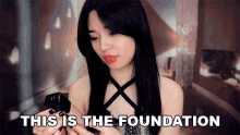 This Is The Foundation We Can Use Today Tingting Asmr GIF - This Is The Foundation We Can Use Today Tingting Asmr Lets Use This Foundation GIFs