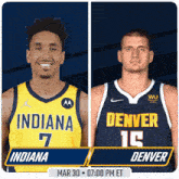 Indiana Pacers Vs. Denver Nuggets Pre Game GIF - Nba Basketball Nba 2021 GIFs