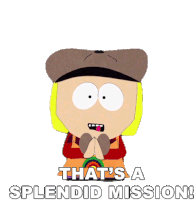 Thats A Splendid Mission Pip Pirrip Sticker - Thats A Splendid Mission Pip Pirrip South Park Stickers