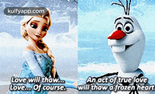 Love Will Thaw..Love. Of Course.An Act Of Truelovewill Thaw A Frozen Heart..Gif GIF - Love Will Thaw..Love. Of Course.An Act Of Truelovewill Thaw A Frozen Heart. Advertisement Poster GIFs