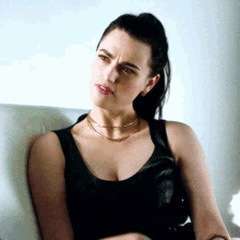 confused katie mcgrath really seriously smile