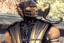 Mortal Kombat Scorpion GIF - Mortal Kombat Scorpion Blushing GIFs