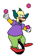 Krusty The Clown Sticker - Krusty The Clown Stickers