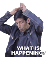 What Is Happening Kanan Gill Sticker - What Is Happening Kanan Gill What Happened Stickers