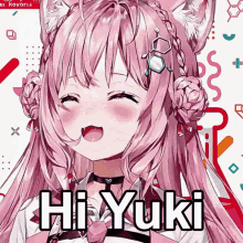 Hi Yuki Yukihana GIF - Hi Yuki Yukihana Yuki GIFs